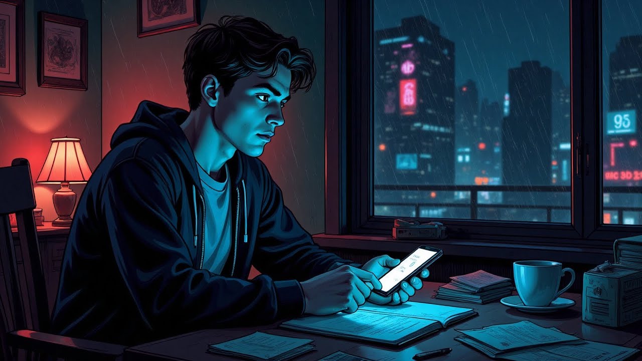 Recibí un mensaje raro en el teléfono. Era yo, desde el futuro, con los números de la lotería.