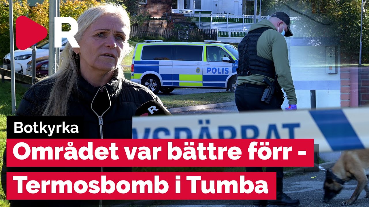 Boende i Tumba vaknade till Termosbomb – 