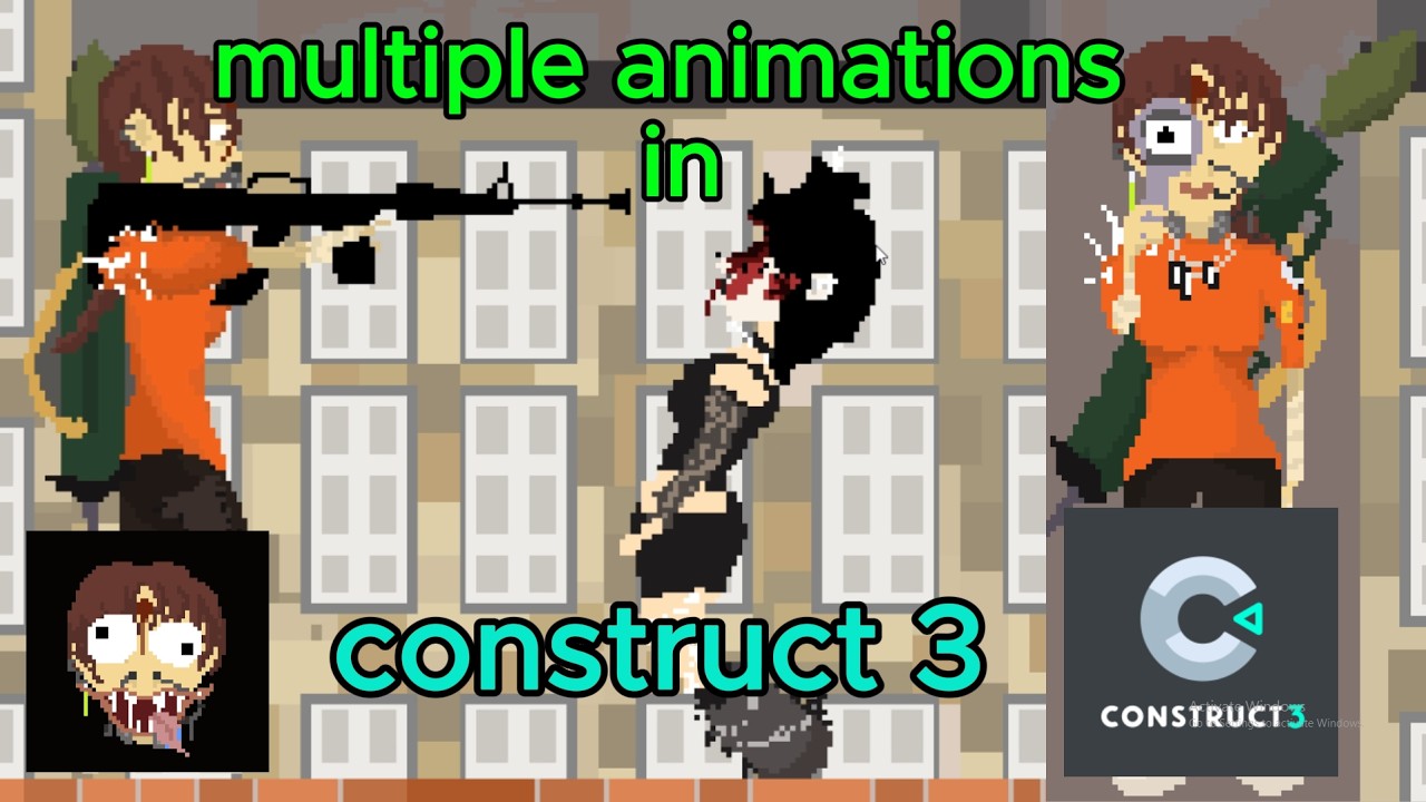 Stop Using One Animation! Level Up Your Construct 3 Characters - YouTube