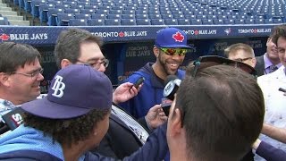 TB@TOR: Rays' Archer interviews Price before the game