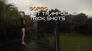 GoPro | Wet Trampoline Trick shots | Mini Video