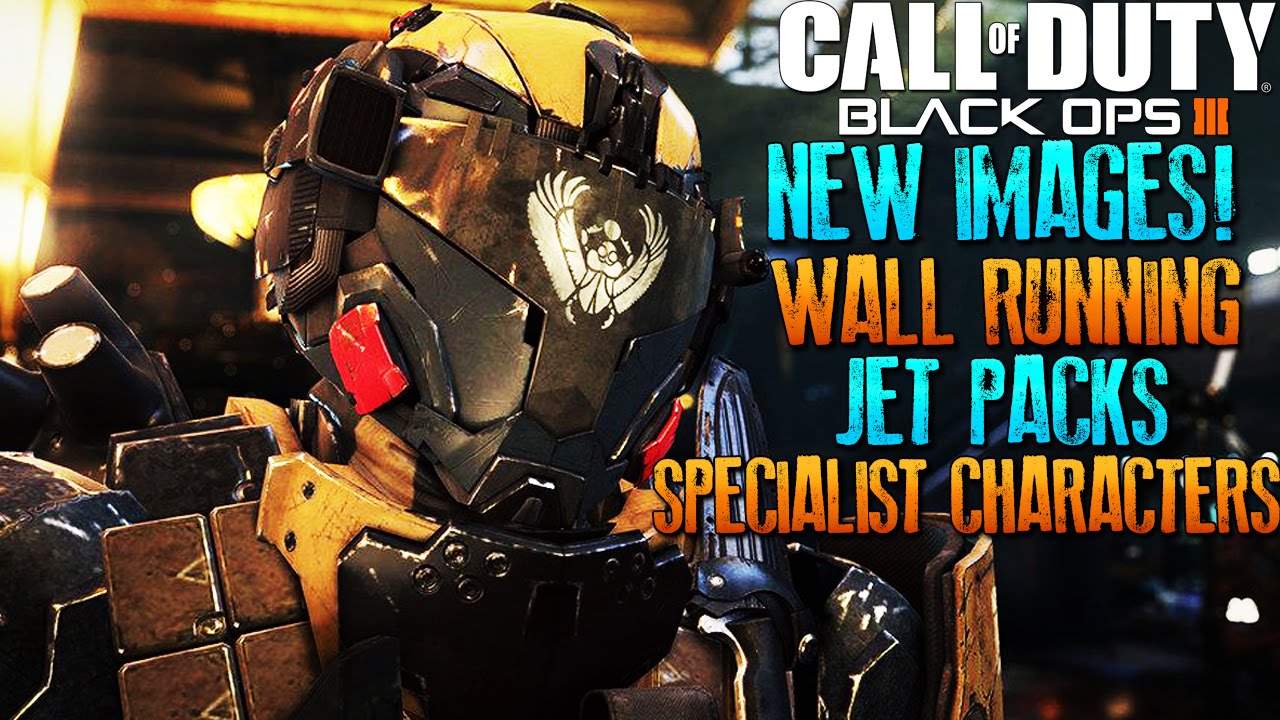 "Black Ops 3" Jet Packs & Wall Running + NEW Multiplayer Specialist