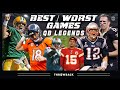 Best & Worst Games by QB Legends: Brady, Brees, Manning, Mahomes & More!