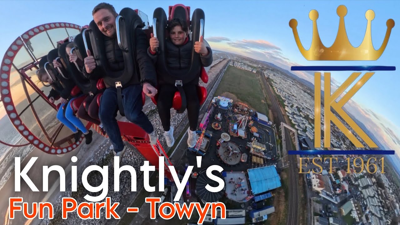 Knightly's Fair Rides Knightly's Fun Park | Towyn Fun Fair North Wales 2026 | New Rides and ...