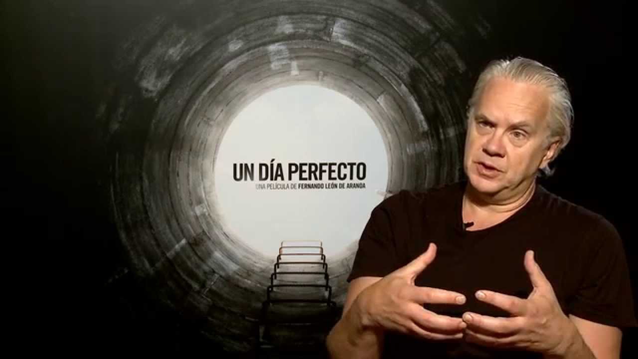 Interview with Tim Robbins who presents "A perfect day" - YouTube
