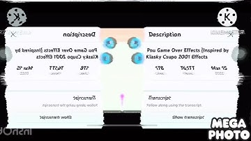 Game over part 7 Reverse pou effects