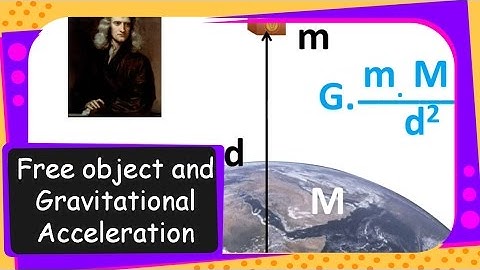 Science – Gravity and Acceleration in Free Falling Object Explained  (Gravitation - Part 3)– English
