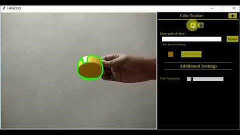 Object Tracking by color (Python + OpenCV)