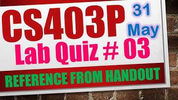 cs403p quiz 3 2023|cs403p lab quiz 3 2023|cs403p quiz 3 solution 2023|cs403p quiz 3 spring 2023