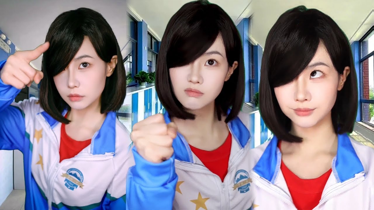 挑战三班文娱委员！#沈思琪 #仿妆 #茶阿二中#makeup