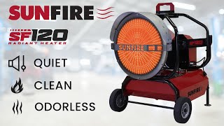 Sunfire Sf120 Portable Radiant Heater 120000 Btu Dieselkerosene