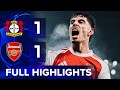 Havertz LAST MINUTES 1 1 Bayern Leverkusen Vs Arsenal Highlights UEFA Champions League First Half