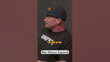 Ex gang member reveals truth about Wes Watson