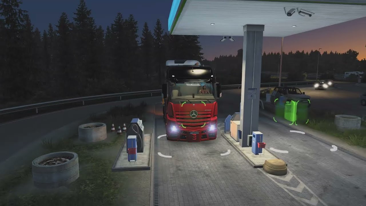 EURO TRUCK SIM GAMEPLAY 1080p60fps