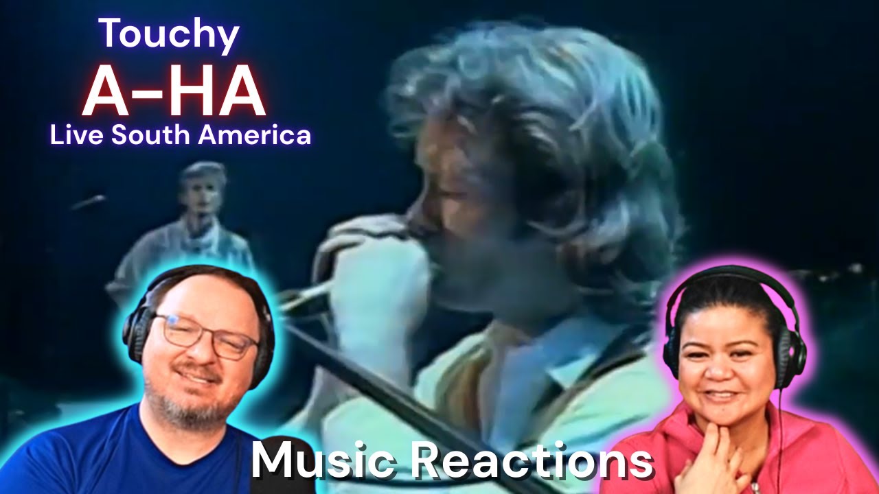 Реакция пар на выступление группы A-HA с песней "Touchy" (концерт в Южной Америке)!
