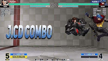 KOF XV: MAXIMA j.CD New Combo !