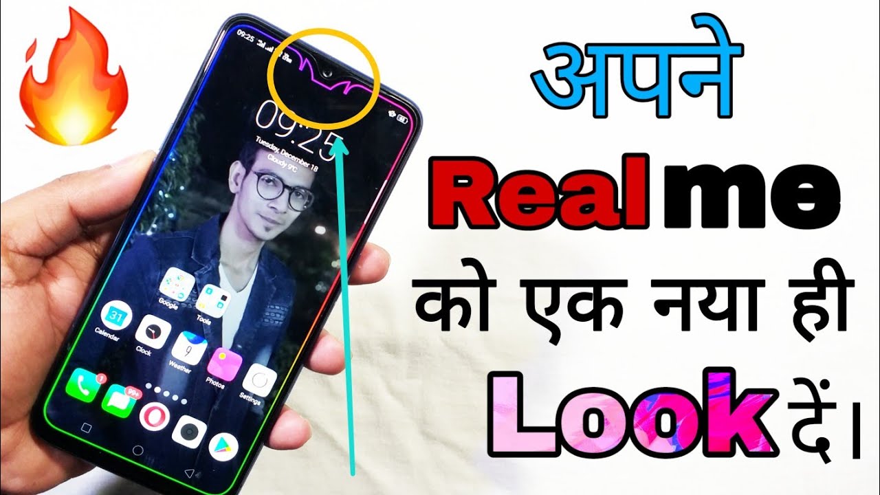 Change your Realme phones Notch Style and much more | Set Border Light On Any Android | Awesome Look
