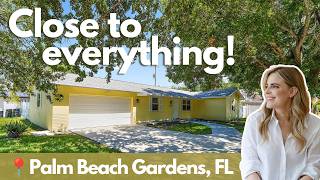 Living in Palm Beach Gardens | No HOA, 4-Bed Home For Sale