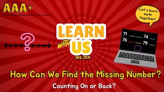 Can You Count All the Way to 80 Counting On & Counting Back  Kindergarten Math