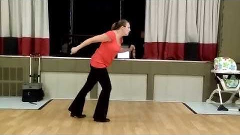 One Shot - Easy Intermediate Clogging Routine, with Cueing