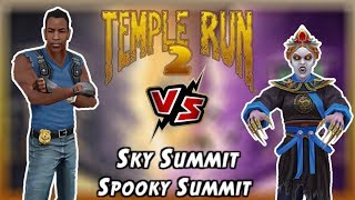 Barry Bones Vs Karma Lee Vampire Sky Summit Vs Spooky Summit Temple Run 2 YaHruDv