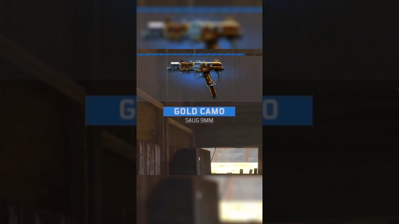 The Gold Saug In BO4!🔥🔥 