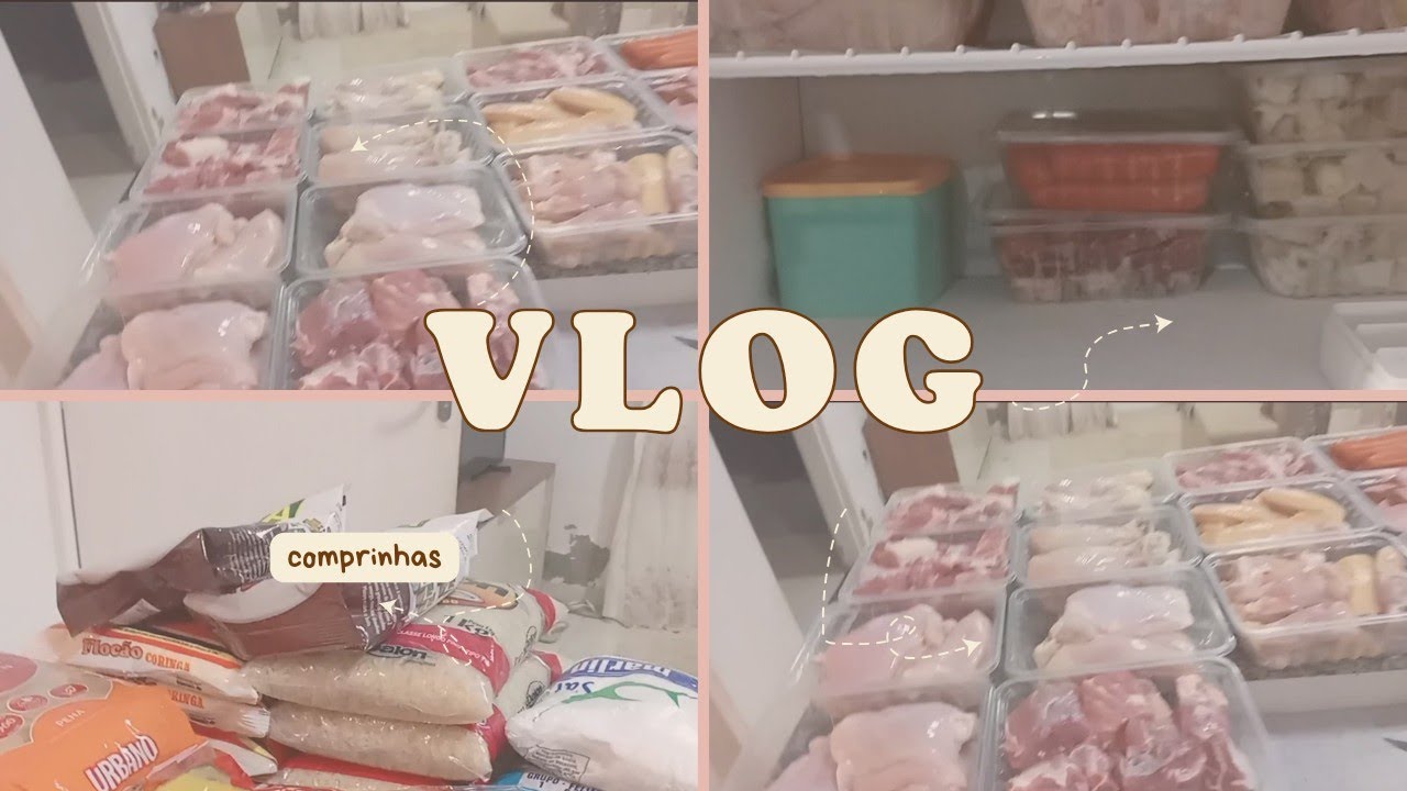 Compras do mês de fevereiro mercado/carne As coisas estão um absurdo de caras