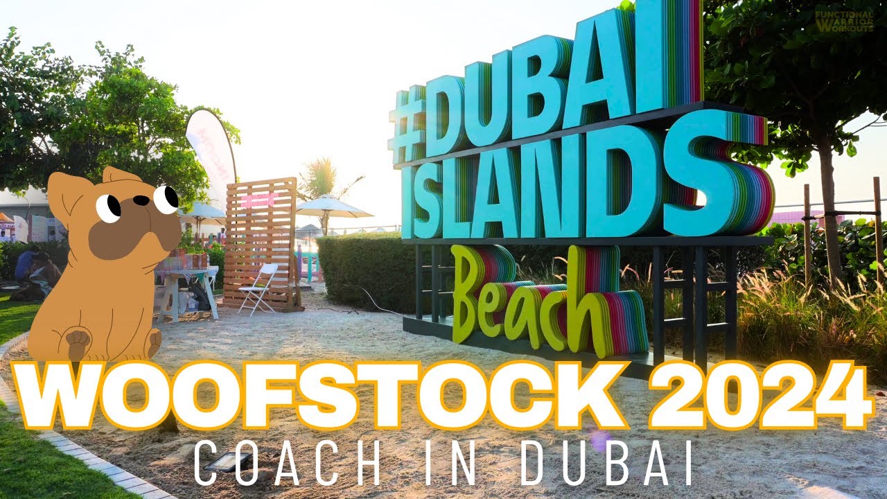 WOOFSTOCK 2024 - On a dog friendly beach in Dubai