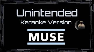 Muse • Unintended (CC Karaoke / Instrumental) [UVR]