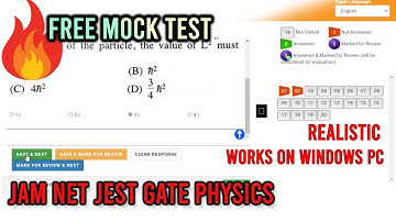 FREE 🔥 CSIR NET Physics MOCK test | Realistic mock test
