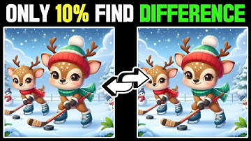 Spot The Difference : Only Genius Find Differences 🧠 [ Find The Difference - 107 ]