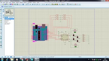 simulasi kontrol motor dc pada arduino dan proteus
