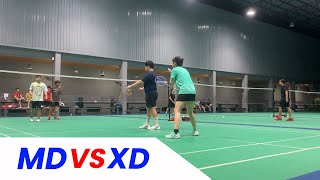 MD vs XD Badminton | Badminjai