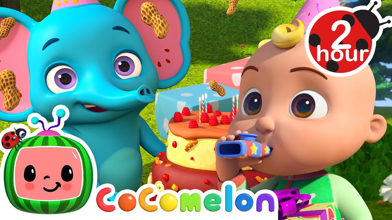 Emmy's Birthday | JJ's Animal Time | Moonbug Kids - Fun Zone