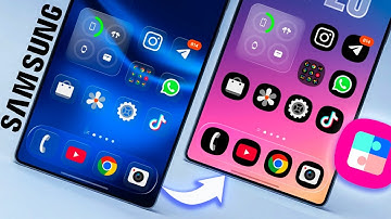 Es Oficial! Samsung Libera Iconos Oscuros y con Efecto de Cristal para TODOS, Corre a Tenerlos YA!