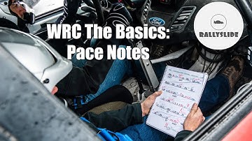 WRC The basics: Pace Notes