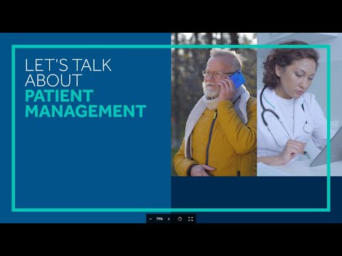 Let’s talk about Patient Management, about how Medtronic can help.