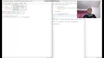 FISKOM  : Metode Numerik menentukan akar persamaan berbasis metode bisection menggunakan phyton