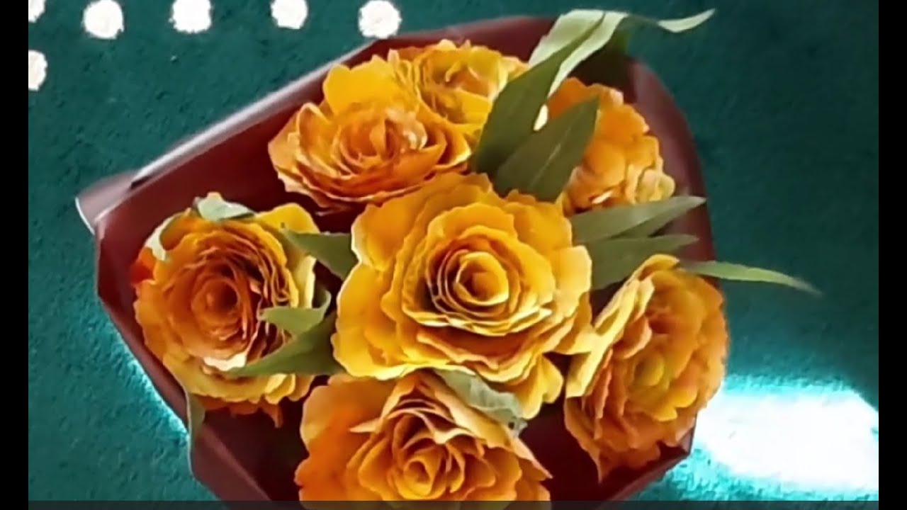 ИКЕБАНА, ЦВЕТЫ ИЗ ЛИСТЬЕВ. IKEBANA, FLOWERS FROM LEAVES. YouTube