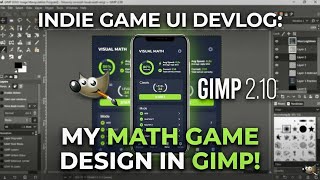 Designing the UI for My Math Mobile Game in GIMP Guide