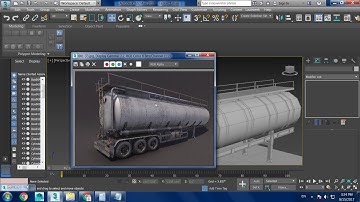 Tutorial on Modeling a static tanker in 3dsmax ( Part 3)