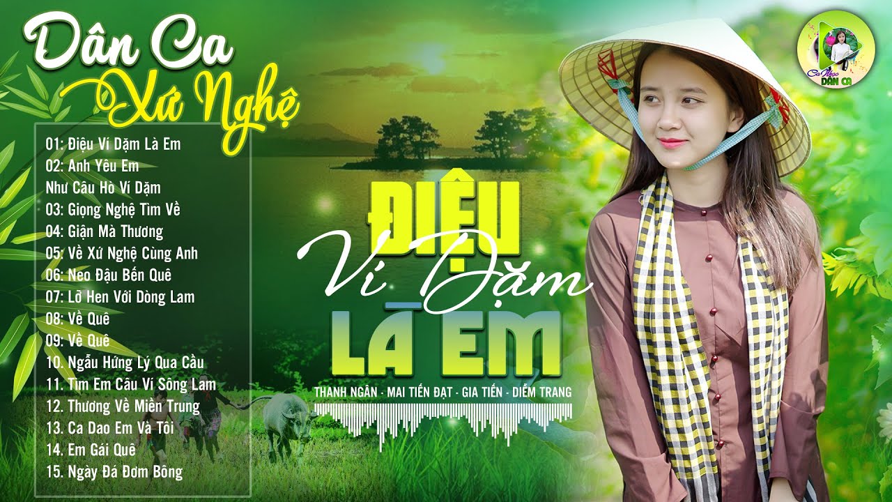ĐIỆU VÍ DẶM LÀ EM - Nhạc Dân Ca Xứ Nghệ Mới Ra Lò Căng Đét -LK Nhạc Sống Thôn Quê PHÊ SỞN DA GÀ