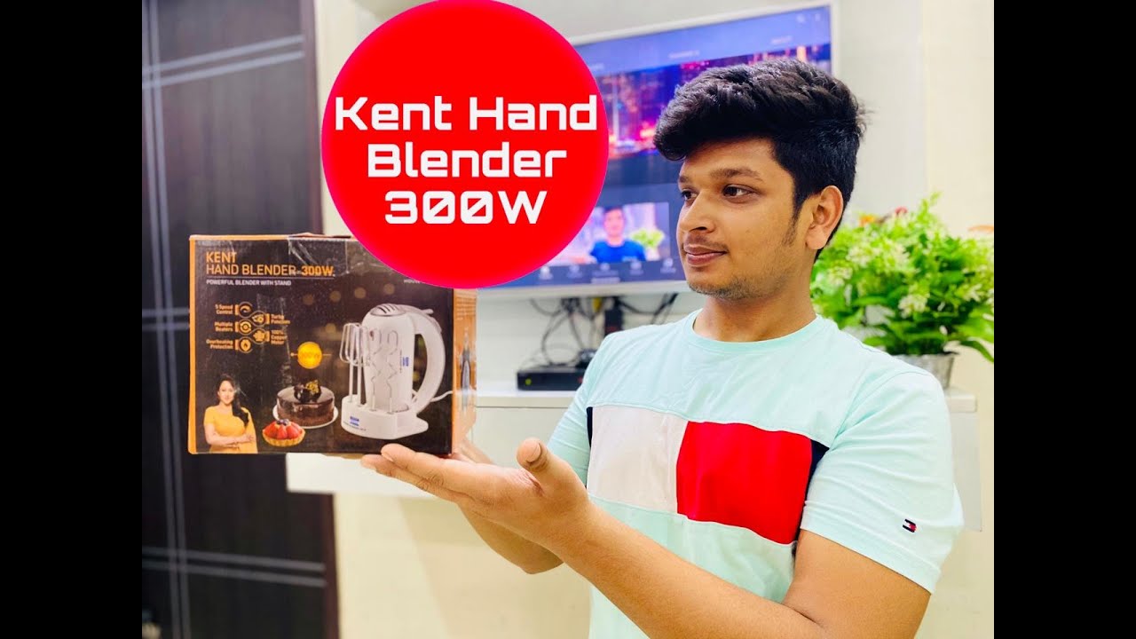 Unboxing🔥 Kent Hand Blender 300W How to use Whipped Cream YouTube