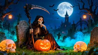 Haunted Graveyard Reaper 🌕💀 Spooky Halloween Music 👻 Dark Halloween Ambience 🎃 screenshot 5