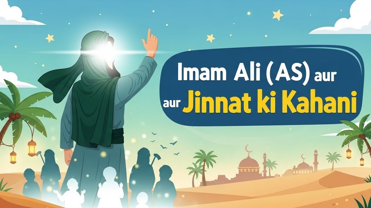 Imam Ali (AS) aur Jinnat ki Kahani | Bachon ke liye Mehfooz Islami Qissa | Stories Good Lessons TV