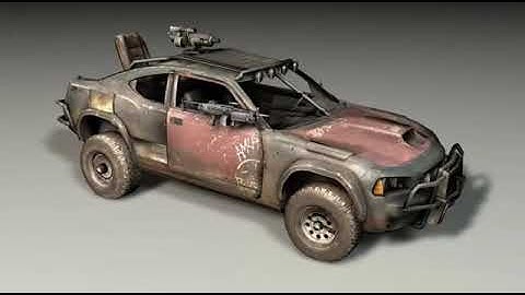 Ravaged 3D models + animations (.c4d)