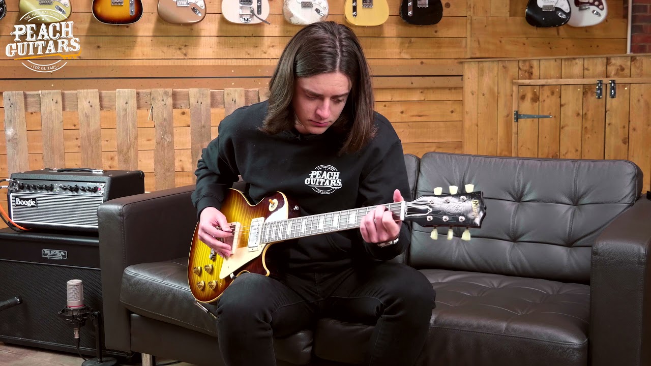 Gibson Custom Murphy Lab - '59 Les Paul Handpicked Top - Royal Teaburst - Ultra Light Aged - 