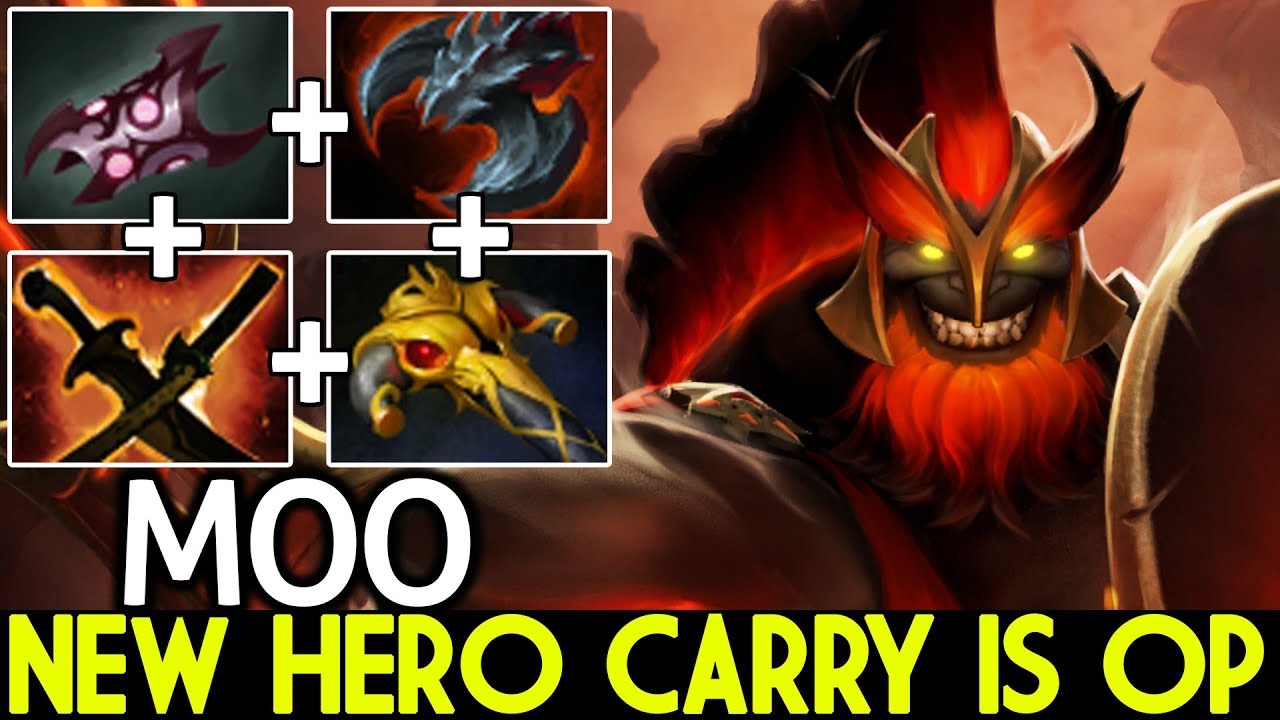 MOO [Mars] New Hero Carry is OP Brutal Crit Damage 7.21 Dota 2 - YouTube