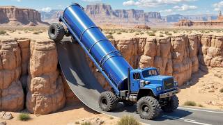 Cars vs Badly UNFINISHED ROADS Challenge #1 - BeamNG.drive Fails & Crashes 2026! screenshot 5