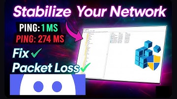 How to Fix Ping Spikes and Packet Loss in any Game (Stabilize Network Connection)
